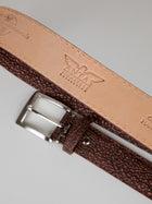 Genuine Shark Skin Belt - Cognac