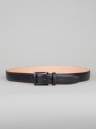 Genuine American Bison Belt - Black