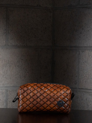 Quilted Diamond Toiletry Bag