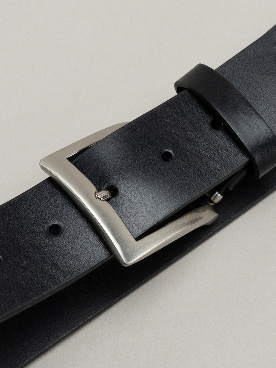 Italian Vachetta Belt - Black