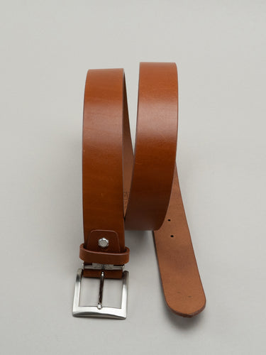 Italian Vachetta Belt - Cognac