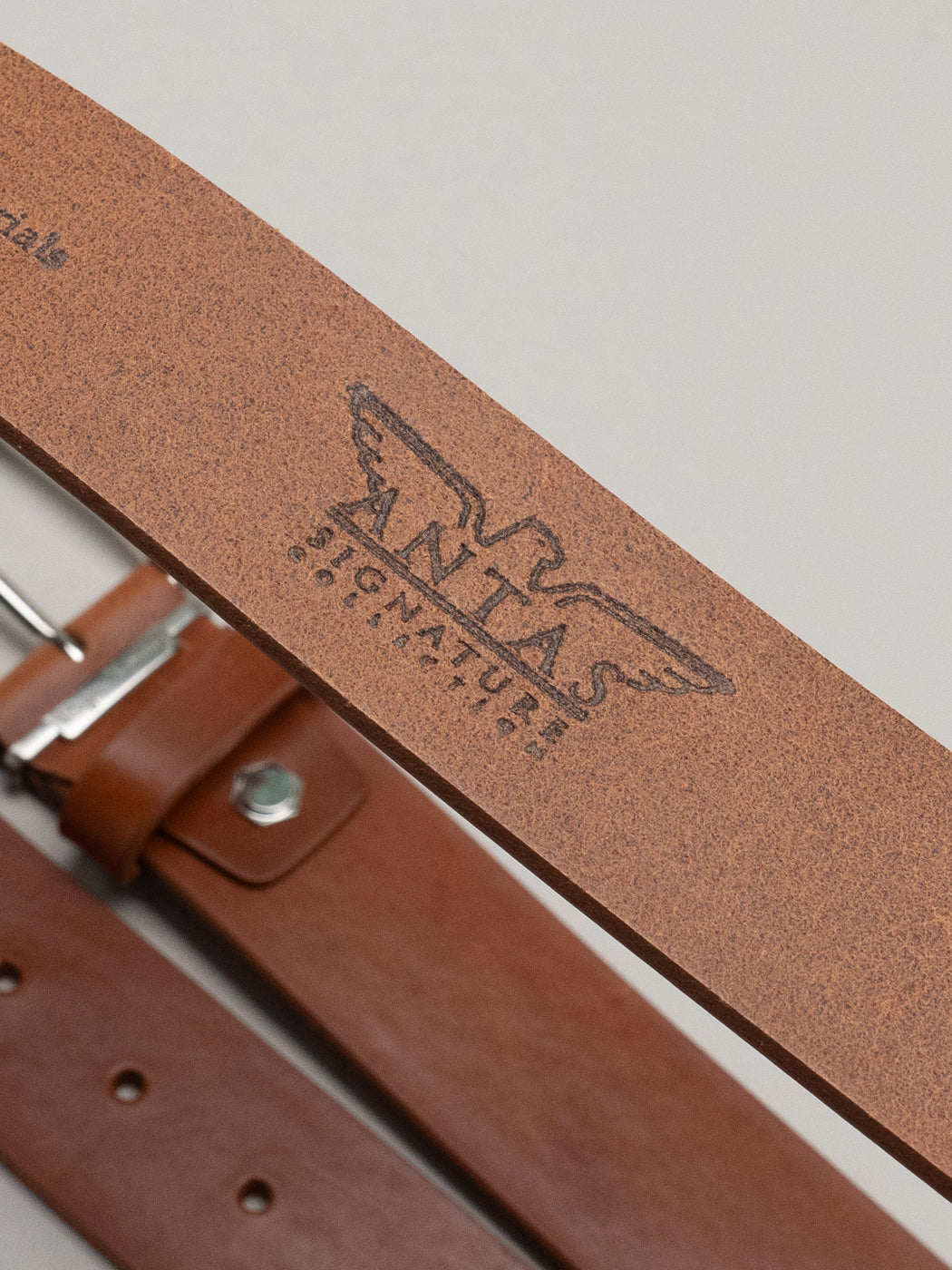 Italian Vachetta Belt - Cognac