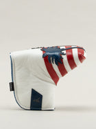 Red White and Blue Cali XL Blade Putter Headcover