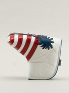 Red White and Blue Cali XL Blade Putter Headcover