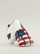Red White and Blue Cali XL Blade Putter Headcover