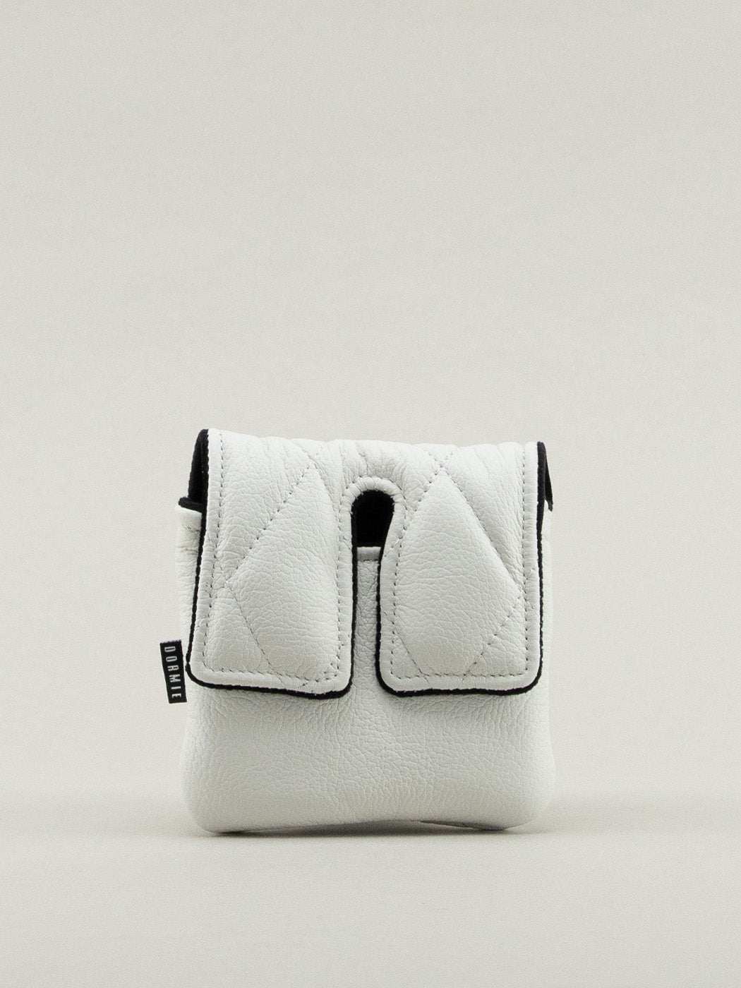 White Quilted Center Shafted Mallet Cover