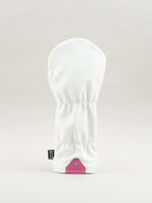 Lucky Pink Dice Driver White