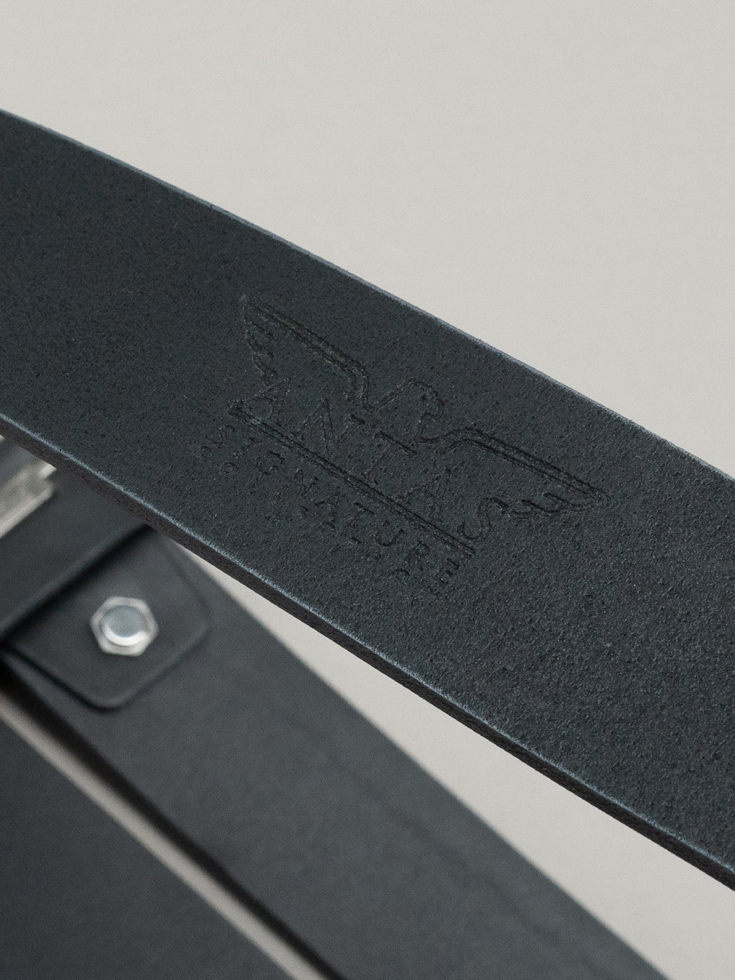 Italian Vachetta Belt - Grey