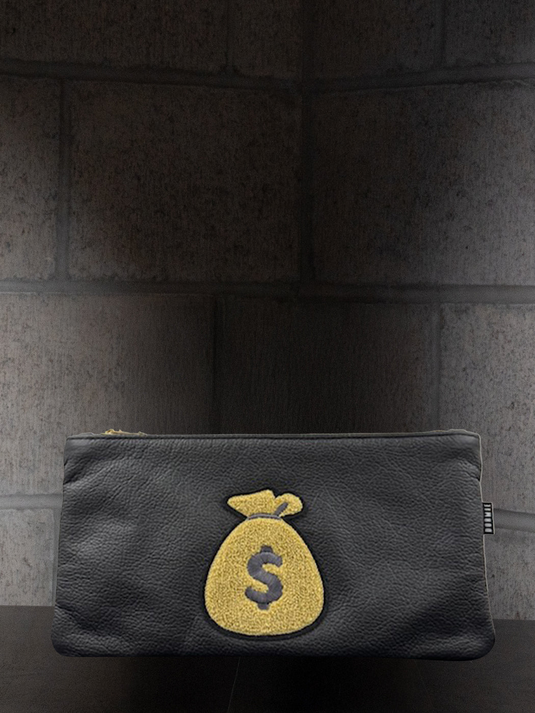 Black Moneybag Clutch
