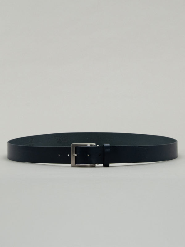 Italian Vachetta Belt - Navy