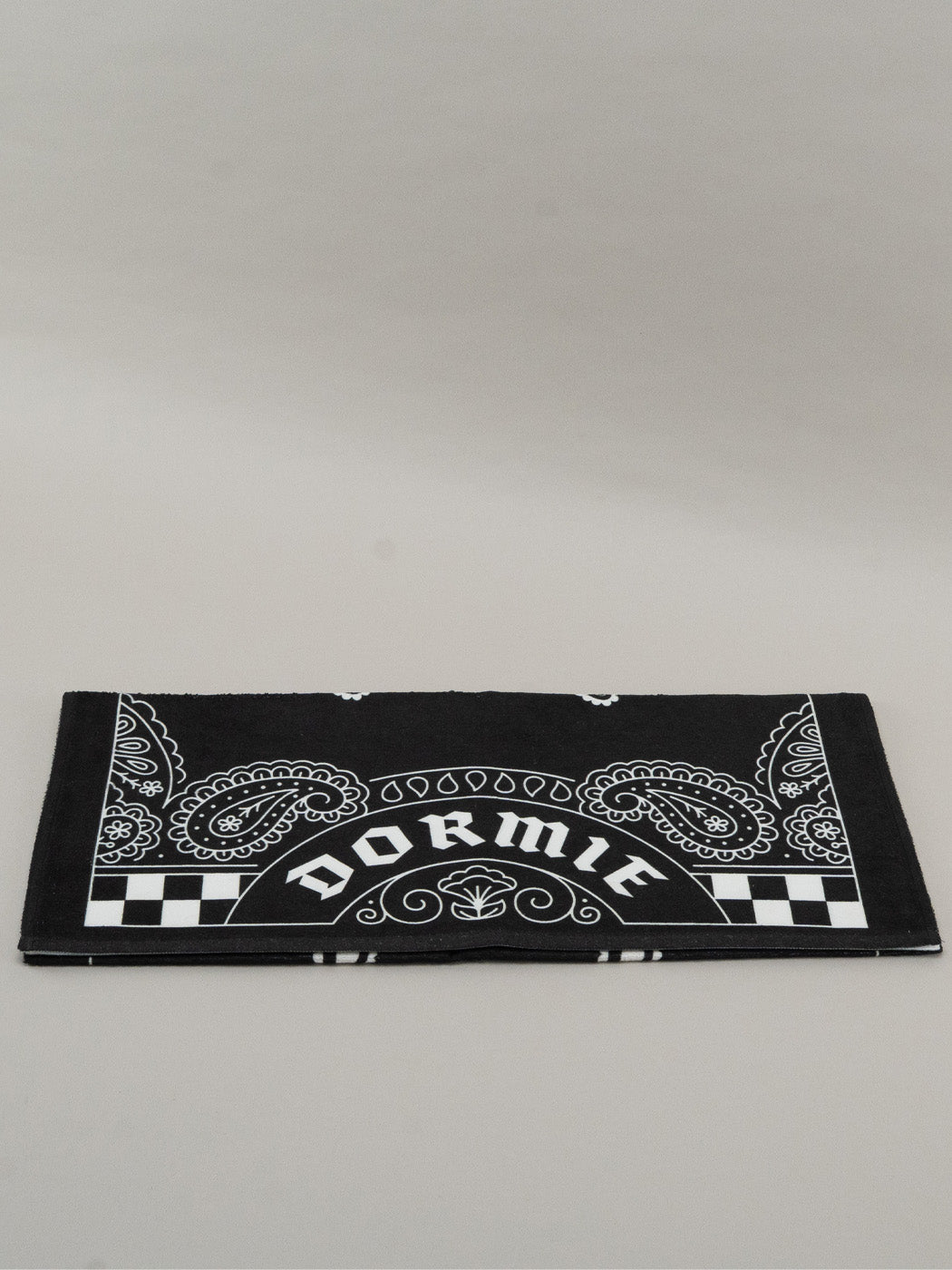 Paisley Towel - Black