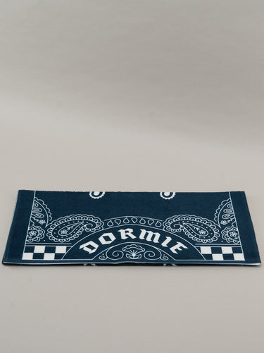 Paisley Towel - Navy