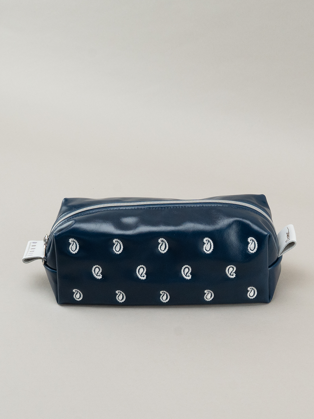 Paisley Toiletry Bag - Navy