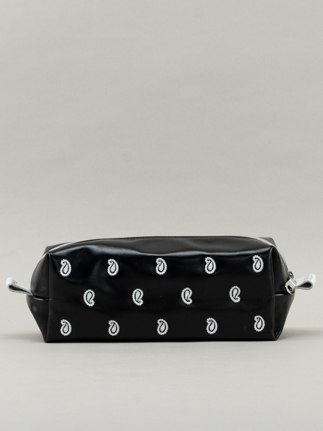 Paisley Toiletry Bag - Black
