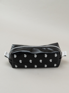 Paisley Toiletry Bag - Black