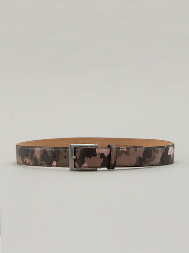 Italian Pebble Camouflage Belt - Desert