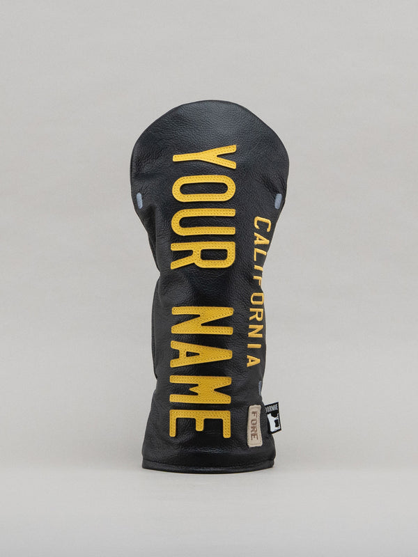 Golden State - California License Plate Headcover