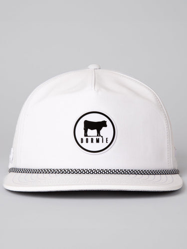 White Dormie Roper Hat